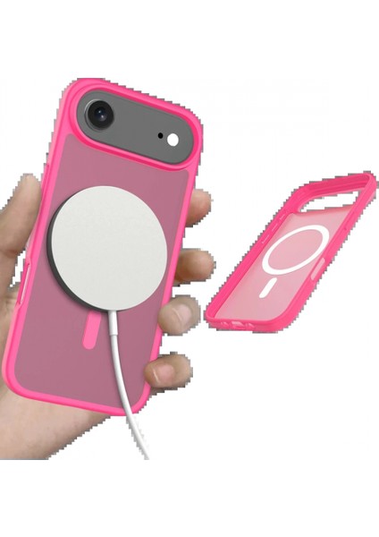 Apple iPhone 17 Air Jota Magsafe Kapak - Rose fırsatları