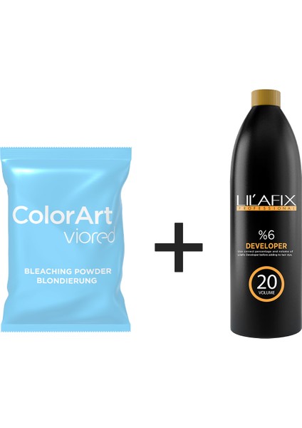 2'li Paket Oryal Mavi 500 gr - Oksidan 1000 ml 20 V