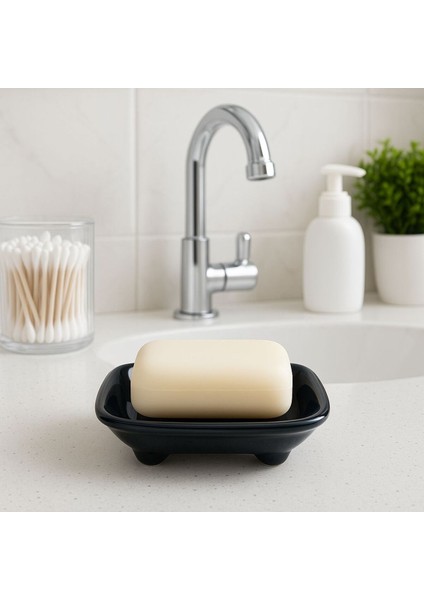 Katı Sabunluk Seramik Katı El Sabunluğu Siyah fiyatları