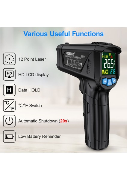 IR02B Infrared Termometre modelleri