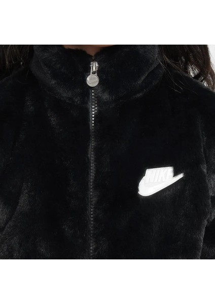 Nıke Faux Fur Siyah Kız Çocuk Yapay Kürk Ceket 86M137 indirimleri