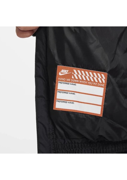 Nıke Faux Fur Siyah Kız Çocuk Yapay Kürk Ceket 86M137