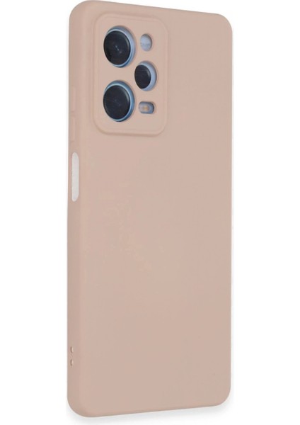 Xiaomi Redmi Note 12 Pro 5g Kılıf Nano Içi Kadife Silikon - Pudra modelleri