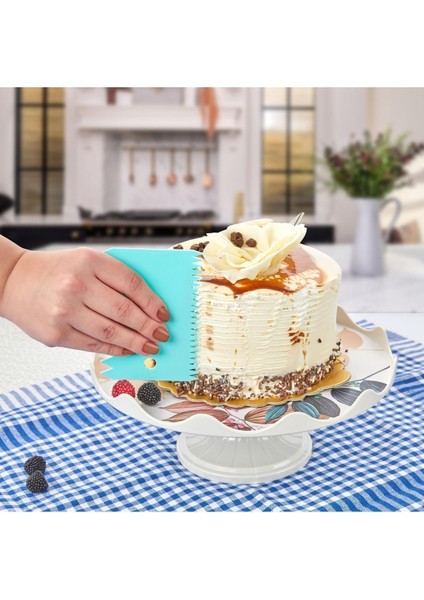 3 Lü Hamur Set ( Kesici Kazıyıcı Dekoratör ) - 3 Lü Hamur Pasta Kesici Kazıyıcı Dekoratör Set fırsatları