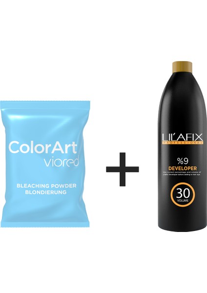 2'li Paket Oryal Mavi 500 gr - Oksidan 1000 ml 30 V