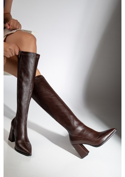 Berny Topuklu Streç Çizme fiyatları