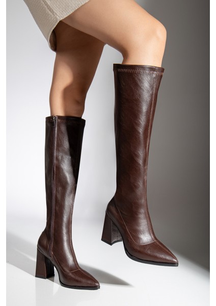 Berny Topuklu Streç Çizme fırsatları