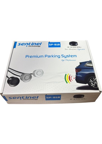 Park Sensörü Gri 18 mm Ses Ikazlı (B18-G) fırsatları