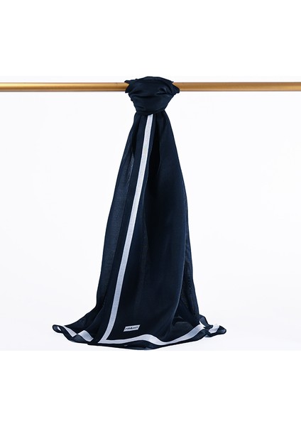 Çizgili Kehribar Şal