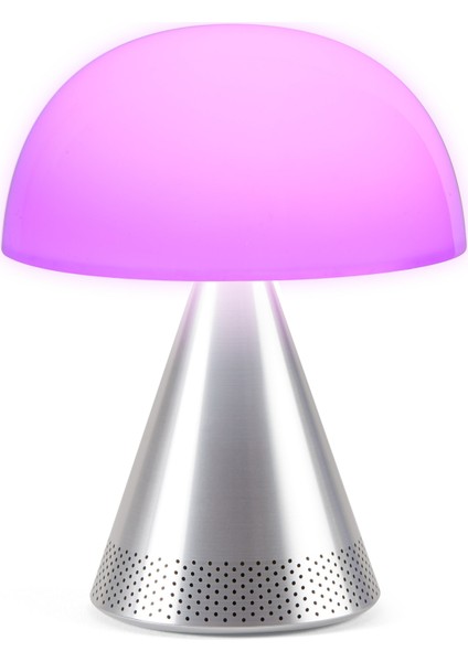 Mina L LED Lamba ve Bluetooth Hoparlör Alüminyum modelleri