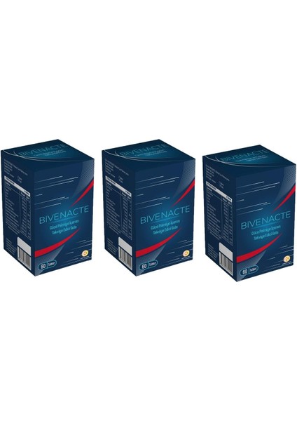 Bivenacte Cüce Palmiye (Saw Palmetto), Pygeum 60 Tablet - 3'lü