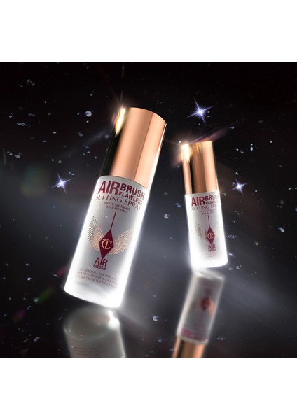Airbrush Flawless Mini Setting Spray Kit - Makyaj Sabitleyici Sprey Seti 2 x 34 ml fırsatları