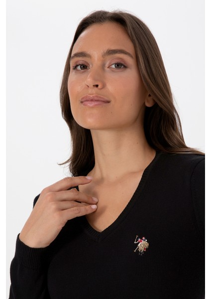 Kadın Siyah Kazak /triko 50307727-VR046 fiyatları