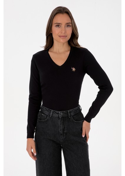 Kadın Siyah Kazak /triko 50307727-VR046 modelleri