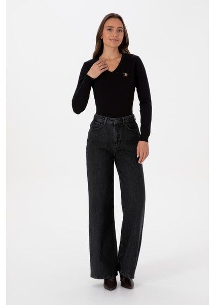 Kadın Siyah Kazak /triko 50307727-VR046 fırsatları