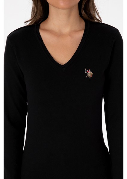 Kadın Siyah Kazak /triko 50307727-VR046