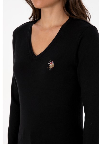 Kadın Siyah Kazak /triko 50307727-VR046