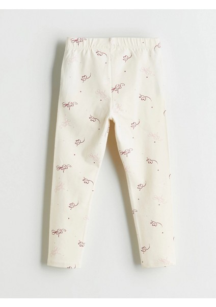 Lcw Kids Pembe Beli Lastikli Kız Çocuk Tayt 2'li fırsatları