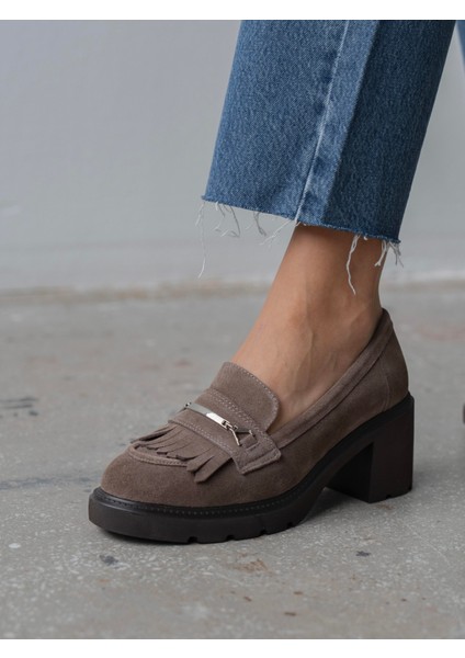 Epis Vizon Süet Hakiki Deri Kadın Makosen fiyatları