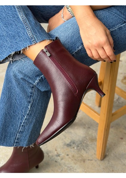 Lydia Bordo Hakiki Deri Kadın Bot modelleri