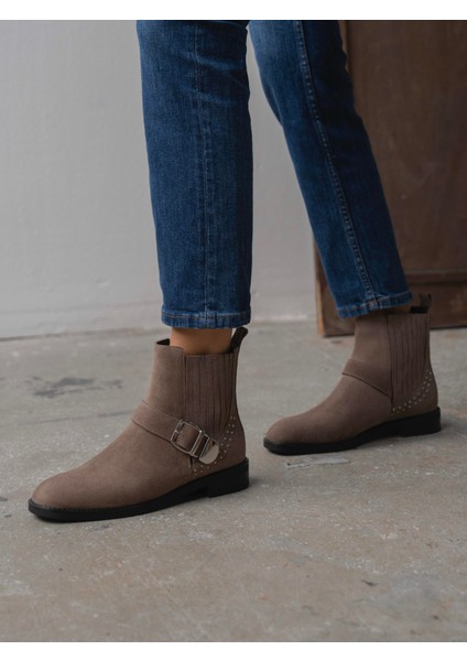 Novan Vizon Süet Hakiki Deri Kadın Bot fiyatları