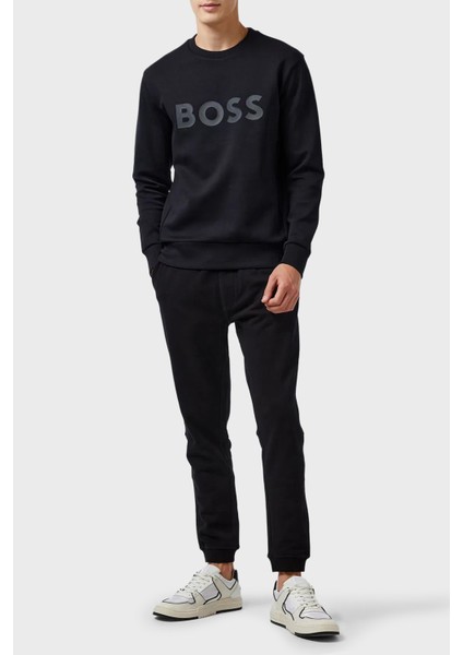 Pamuklu Regular Fit Bisiklet Yaka Logolu Sweat Erkek Sweat 50506119 001 fiyatları