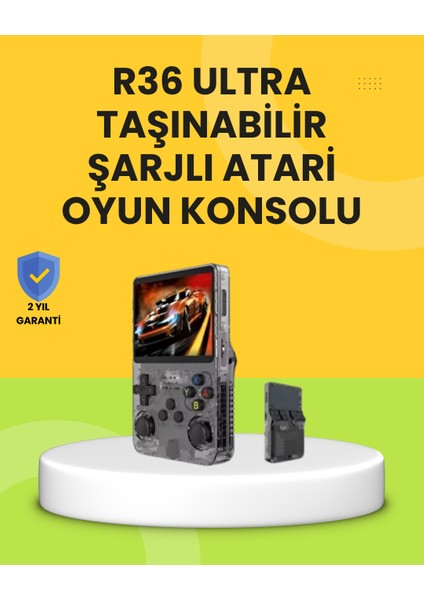 10.000 Klasik Oyunlu Taşınabilir El Konsolu USB Type-C