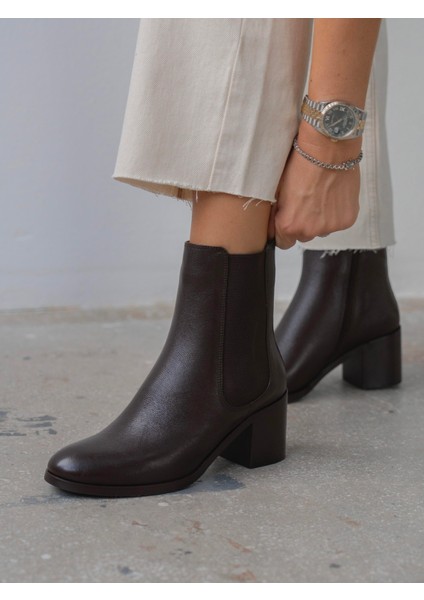 Codra Kahve Hakiki Deri Kadın Bot fiyatları