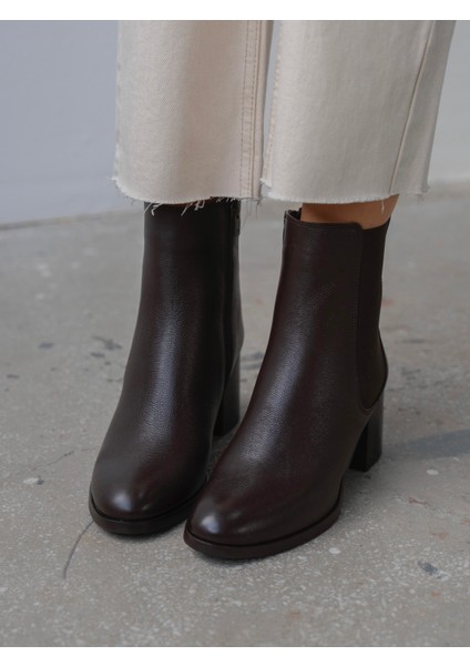 Codra Kahve Hakiki Deri Kadın Bot fırsatları