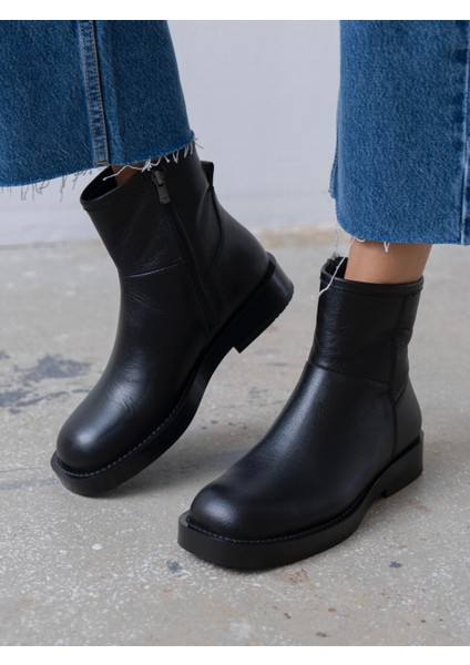 Esven Siyah Hakiki Deri Kadın Bot fiyatları