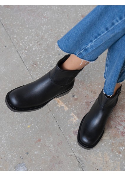 Esven Siyah Hakiki Deri Kadın Bot modelleri