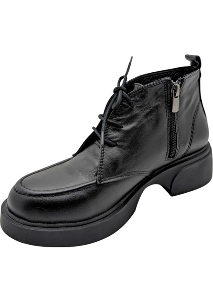Arya - 812 | Ortopedik Hakiki Deri Bot - Siyah - 37 fırsatları