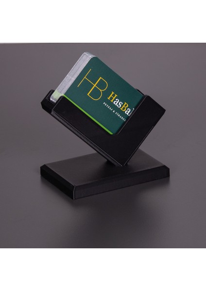 3D Baskı Kartvizit Standı Siyah Masaüstü Şık Ofis Organizer Kartlık Kart Tutucu Aparat fiyatları