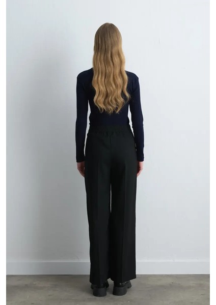 Cepli Palazzo Pantolon - Siyah indirimleri