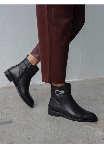 Huve Siyah Hakiki Deri Kadın Bot fırsatları