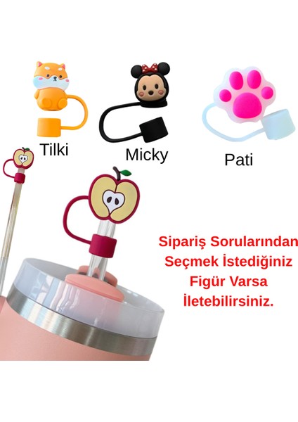 Pipetli Termoslar ve Pipetler Için Pipet Başlığı 10MM 2 Adet Karışık Gönderilir