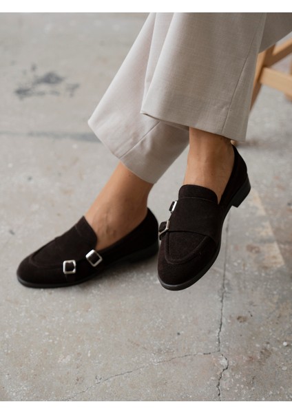 Vely Kahve Süet Hakiki Deri Kadın Makosen fiyatları