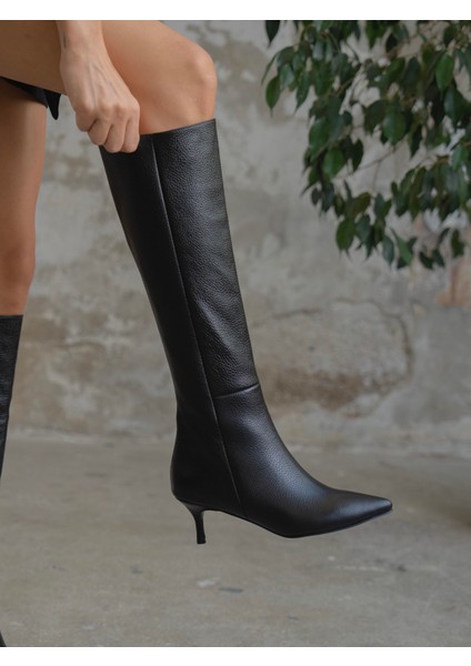 Zanka Siyah Hakiki Deri Çizme fiyatları