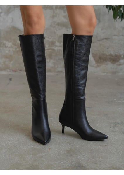 Zanka Siyah Hakiki Deri Çizme fırsatları