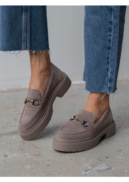 Ruel Vizon Süet Hakiki Deri Kadın Makosen fiyatları