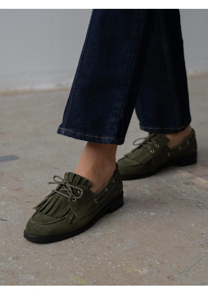 Soren Haki Süet Hakiki Deri Kadın Makosen fiyatları