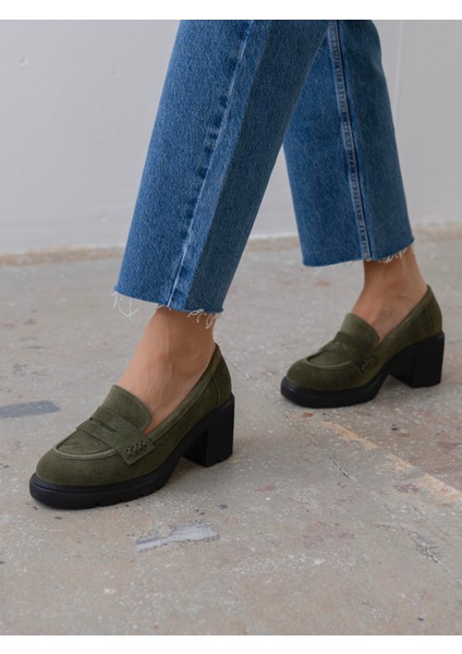 Caly Haki Süet Hakiki Deri Kadın Makosen fırsatları