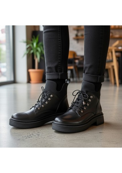Borialis | Kadın Kısa Bot - Siyah - 39 modelleri