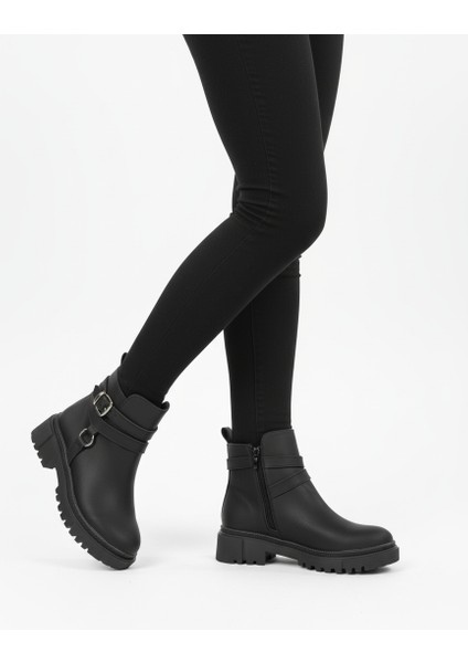 Kadın Tokalı Kışlık Fermuarlı Bot modelleri