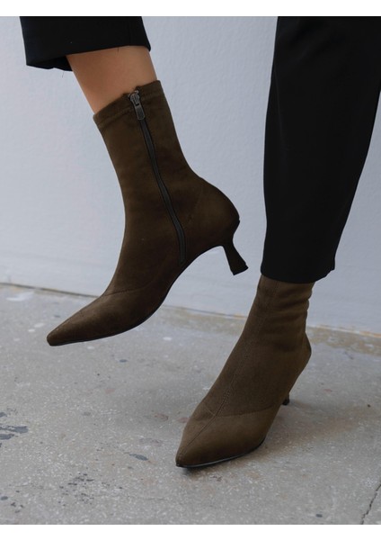 Bobby Streç Haki Süet Bot fırsatları