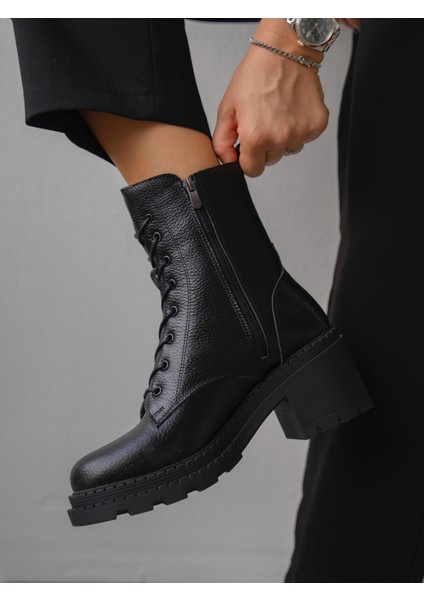 Nokka Siyah Hakiki Deri Kadın Bot fiyatları