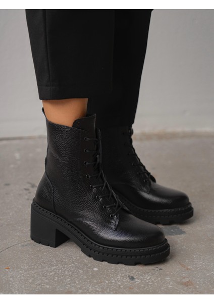 Nokka Siyah Hakiki Deri Kadın Bot fırsatları
