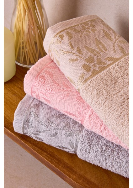 Premium 3'lü 30X50 cm El, Yüz ve Mutfak Havlu Seti modelleri