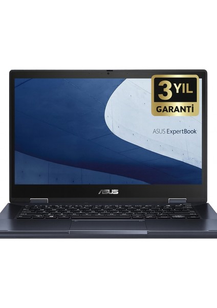 expertbook B3 Flip B3402FVA-I58512S0D3BS2 I5-1335U 24GB 512GB SSD 14" Fullhd Dokunmatik 2'in1 Dos Dizüstü Bilgisayar