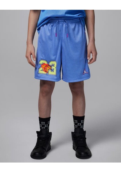 Nıke Jordan Air Flame Royal Mavi Erkek Çocuk Şort 95D944